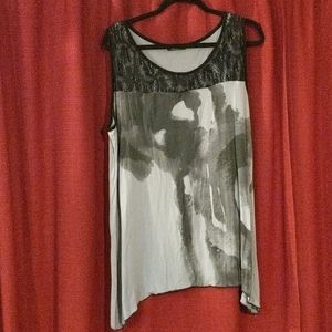 Plus Size Sleeveless Top. 2X